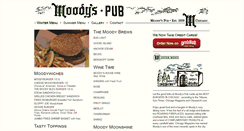 Desktop Screenshot of moodyspub.com